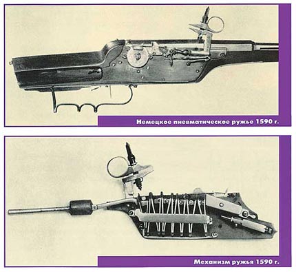 немецкое пневматическое ружье 1590
